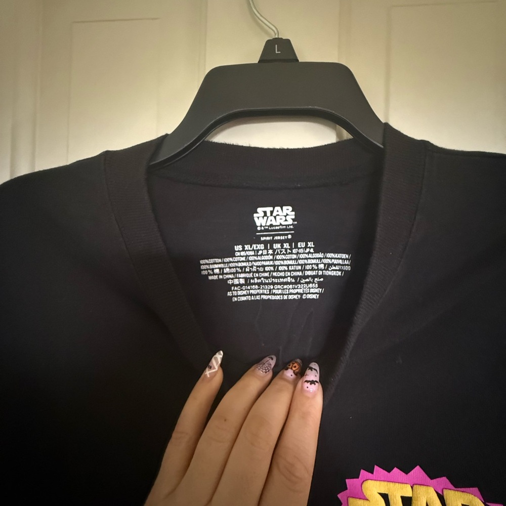 Star Wars Spirit Jersey VTG Action Figures Long Sleeve XL - Picture 13 of 13